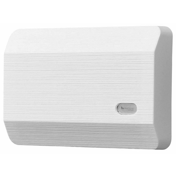 Newhouse Hardware Door Chime Cover Only, White CHM3DCOVER Zoro